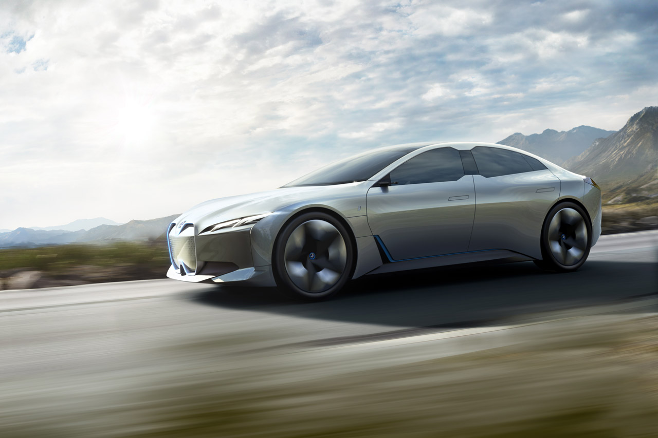 Image of a BMW iVision concept car.