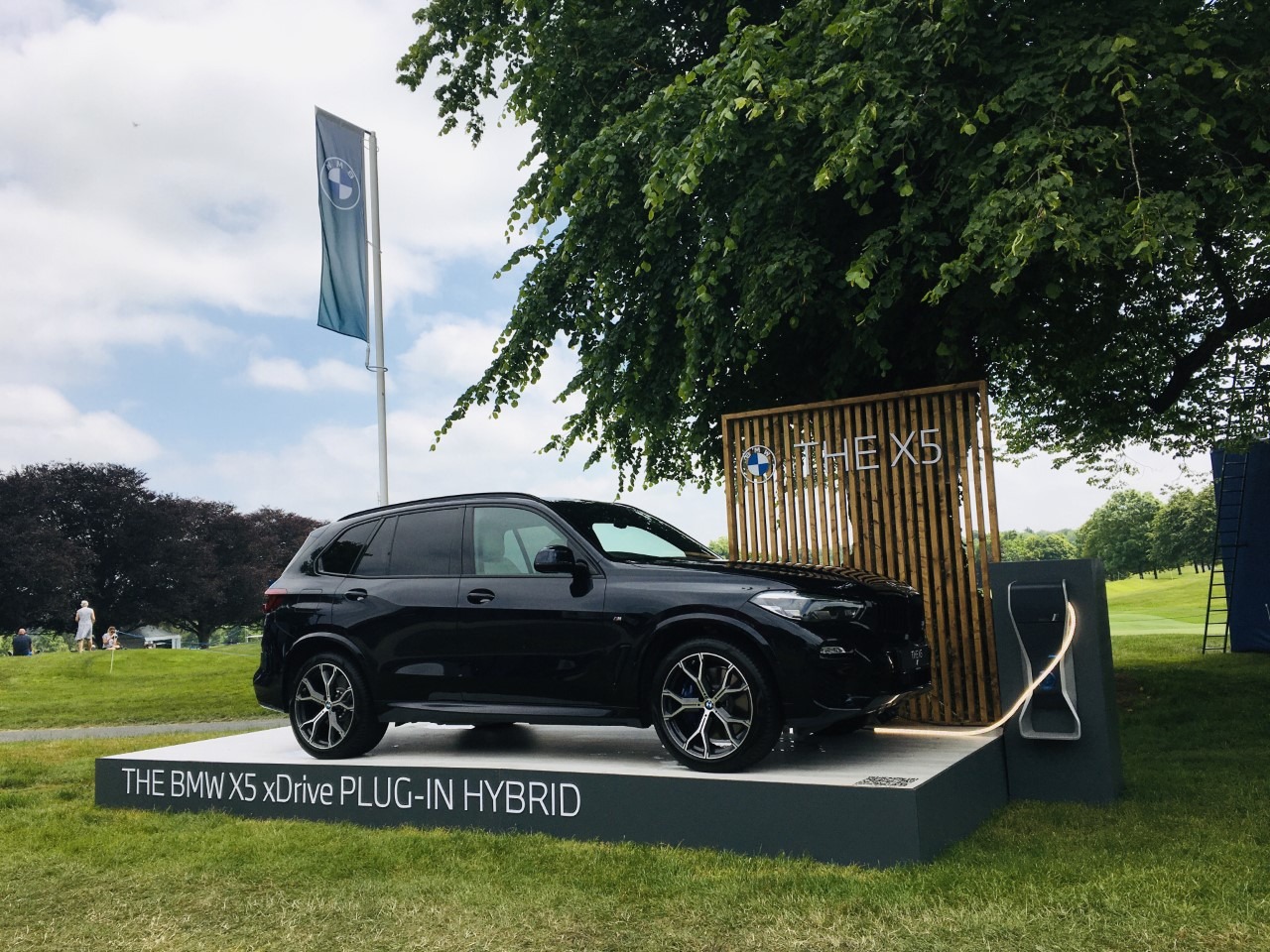 Image of a BMW X5 at the Irish Open 2021